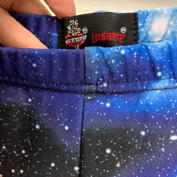 NWOT Leggings 3X Night Sky Pattern Super Stretchy And Comfy! - Picture 4 of 5